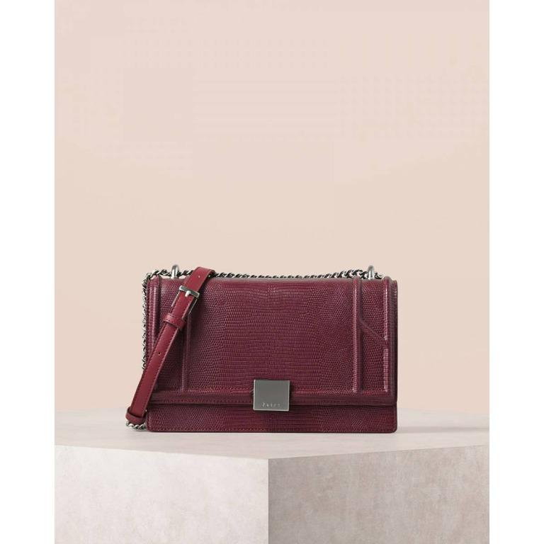 Pedro embossed front deals flap shoulder bag