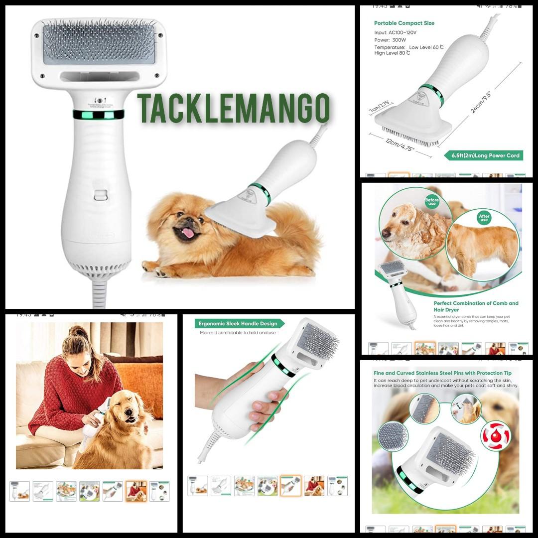 dog undercoat blower