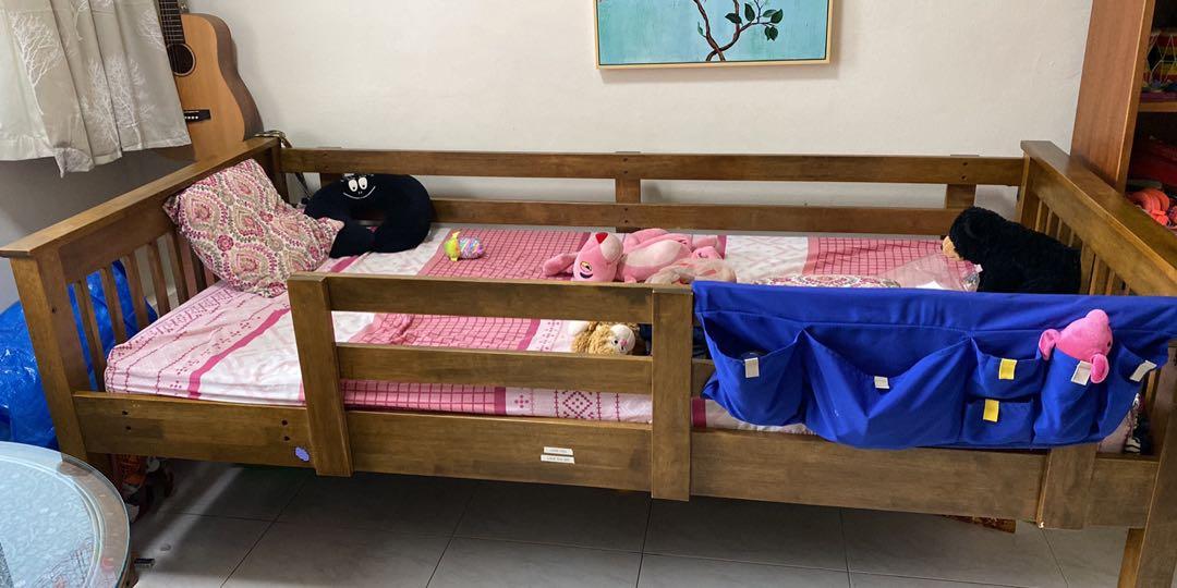 Picket and Rail single cot or bunk bed, Furniture & Home Living