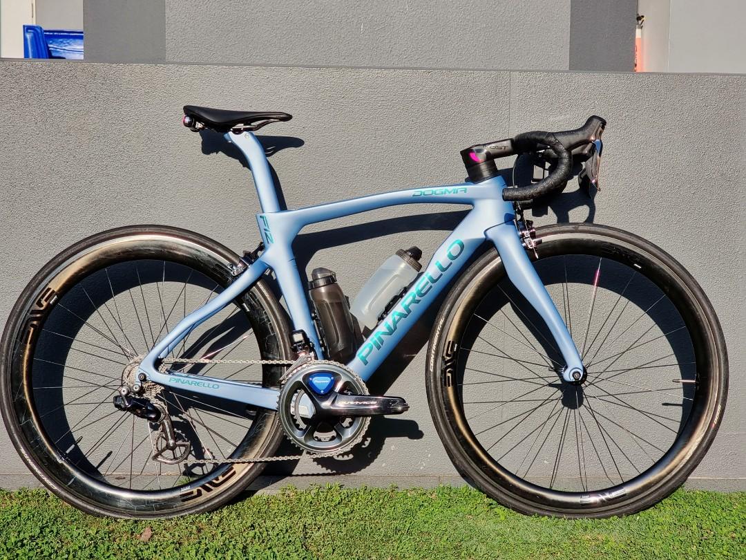 Pinarello Dogma F12 Venice Blue size 465, Sports Equipment, Bicycles ...