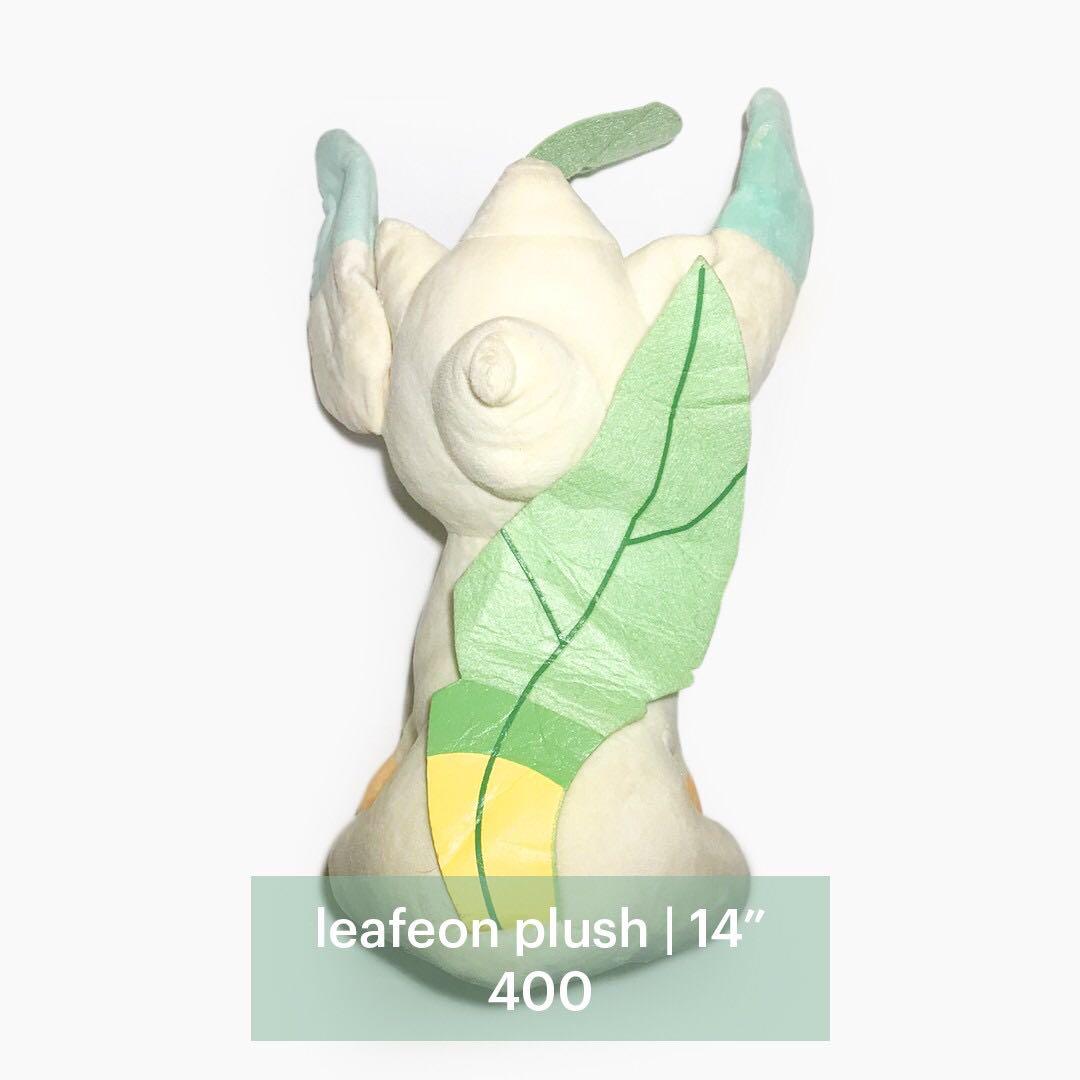 Pokemon leafeon plush (Category: Plushies & Soft Toys) located in Pasig City. Submitted by maruko__ (Listing ID 1123196458, Image 2). Description: .