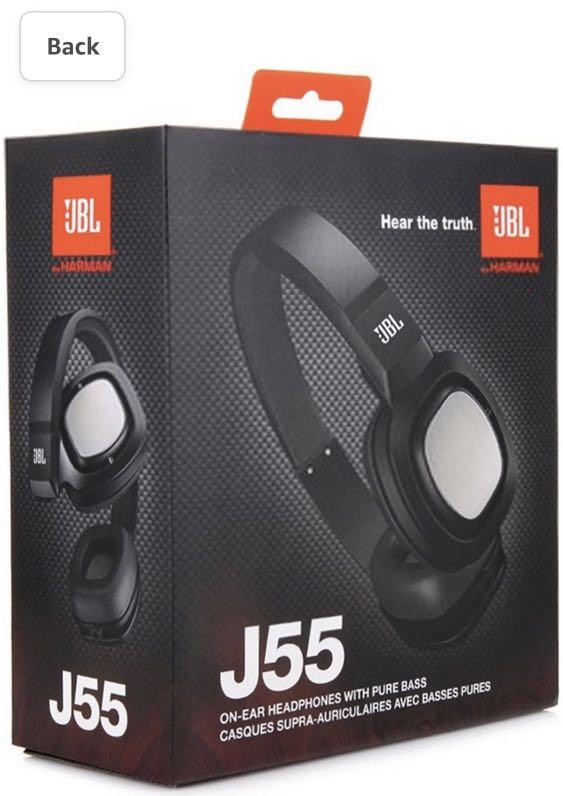 Preloved Headphone JBL J55i - Hitam 