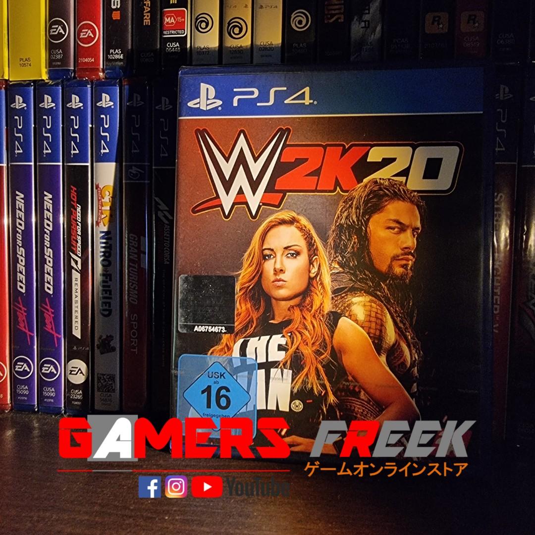 Wwe top 2k20 ps4