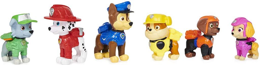 READY STOCK Paw Patrol Friends The Movie Pups Figure Gift Set