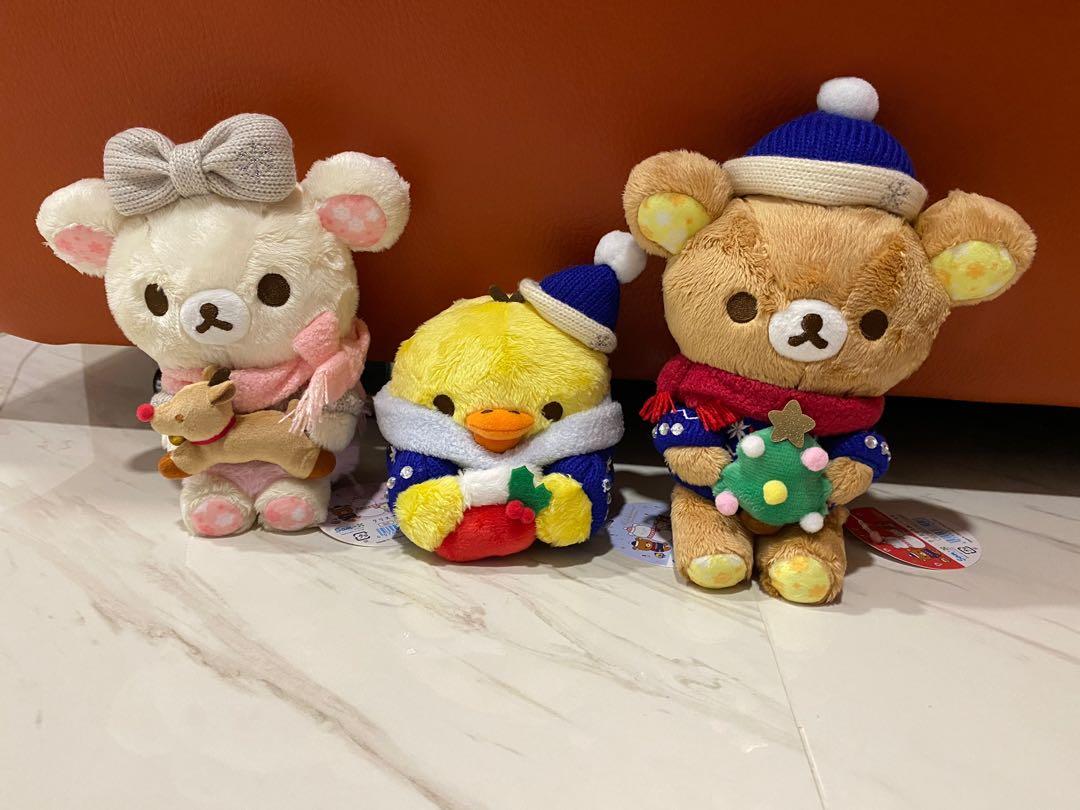 Authentic Rilakkuma, Korilakkuma & Kiiroitori Christmas Series, Hobbies & Toys, Toys & Games on