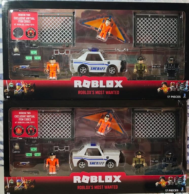 ROBLOX ACTION COLLECTION - MOST WANTED PLAYSET (Category: Action & Battle Toys) located in Valenzuela. Submitted by francissilva5667 (Listing ID 1123301556, Image 1). Description: Original Roblox Toy With Virtual Code for Online Assemble the ultimate Roblox toy collection with these iconic characters from your favorite games and experiences. Each mystery box contains a figure and an exclusive virtual item code. Collect them all! Bring the world o