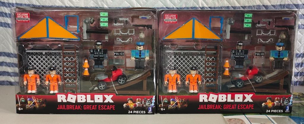 Rare Roblox Jailbreak: Great Escape Toy Figure Playset Exclusive Virtual  Item