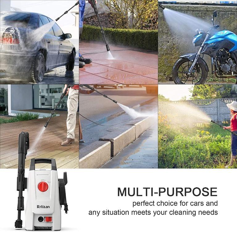 Rrtizan Powerful Pressure Washer 110Bar Electric Jet Washer