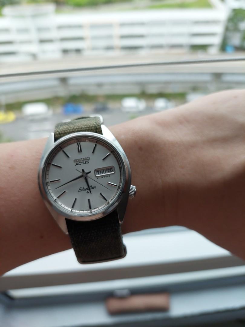 Seiko actus best sale silverwave