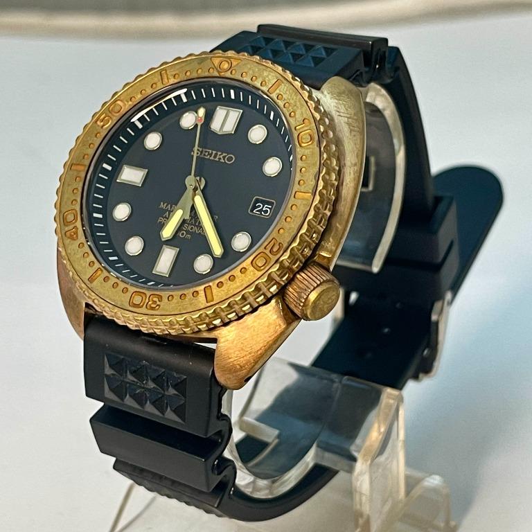 🇯🇵Seiko Bronze Turtle Marine Master Diver Professional Automatic  HEIMDALLR, Men's Fashion, Watches & Accessories, Watches on Carousell