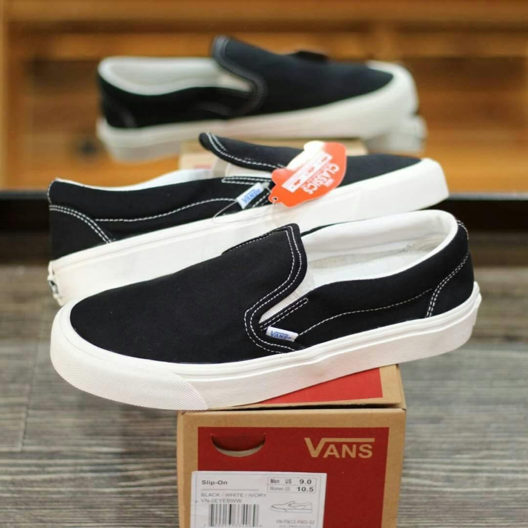 Vans slip on og bw hot sale