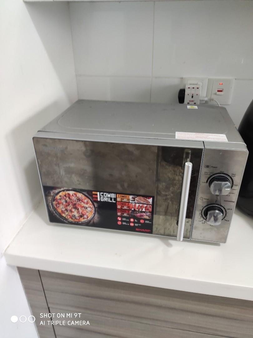 Sharp R613CST 20L Microwave Oven with Grill, TV & Home Appliances, Kitchen Appliances, Ovens