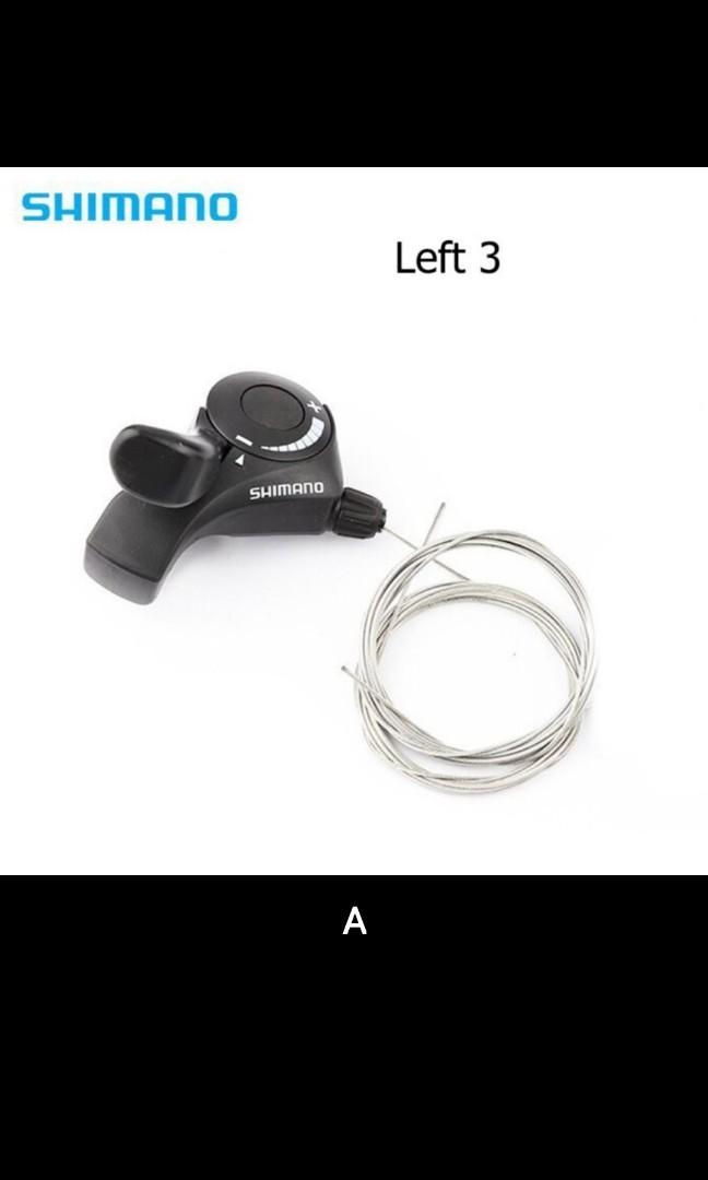 Shimano Bicycle 3 Speed Thumb Gear Shifter, Sports Equipment, Bicycles & Parts, Parts