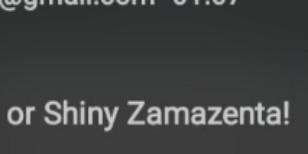 Shiny Zacian and Shiny Zamazenta Serial Code Distribution