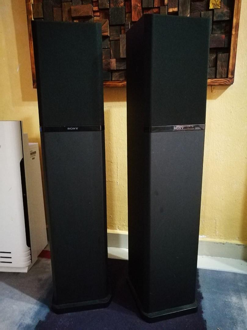 Vintage sony shop tower speakers