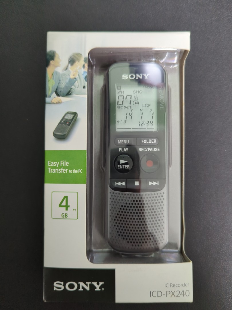 Sony voice recorder ICD-PX240, Audio, Voice Recorders on Carousell