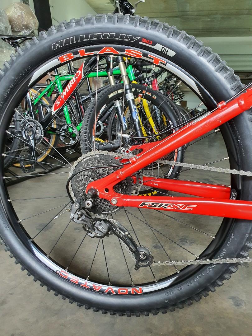 Specialized Stumpjumper FSR xc pro Size M 2002 The Blue Beast