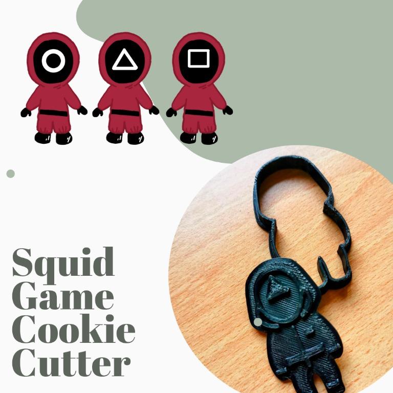 Squid Game Cookie Cutter Fondant Cutter Clay Cutter, Furniture