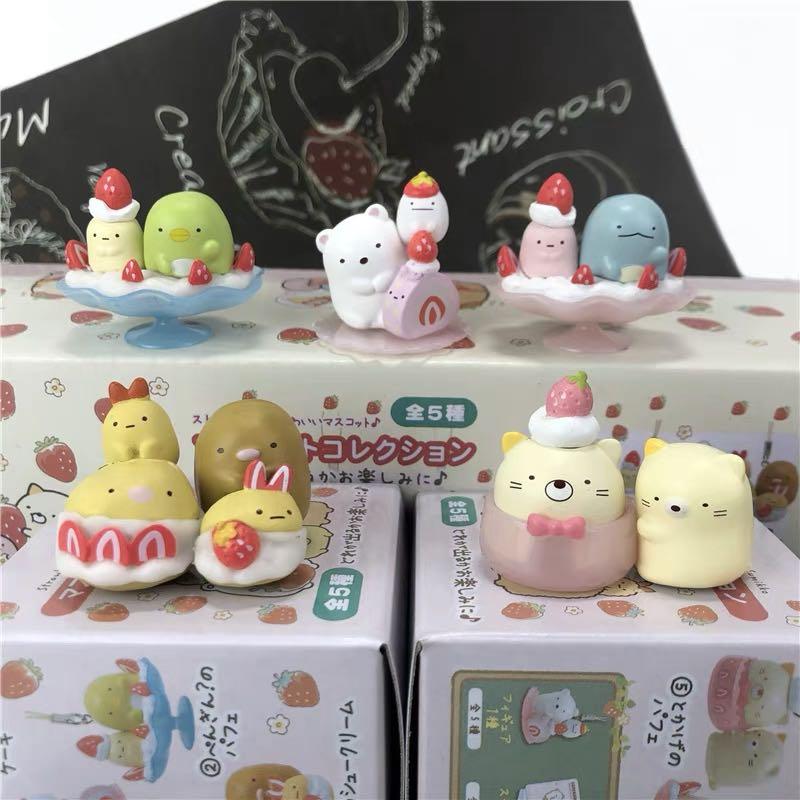 Sumikko Gurashi Figuren Set – 8 Süße Mini-Figuren Für Geburtstagstorte, Deko & Spiel