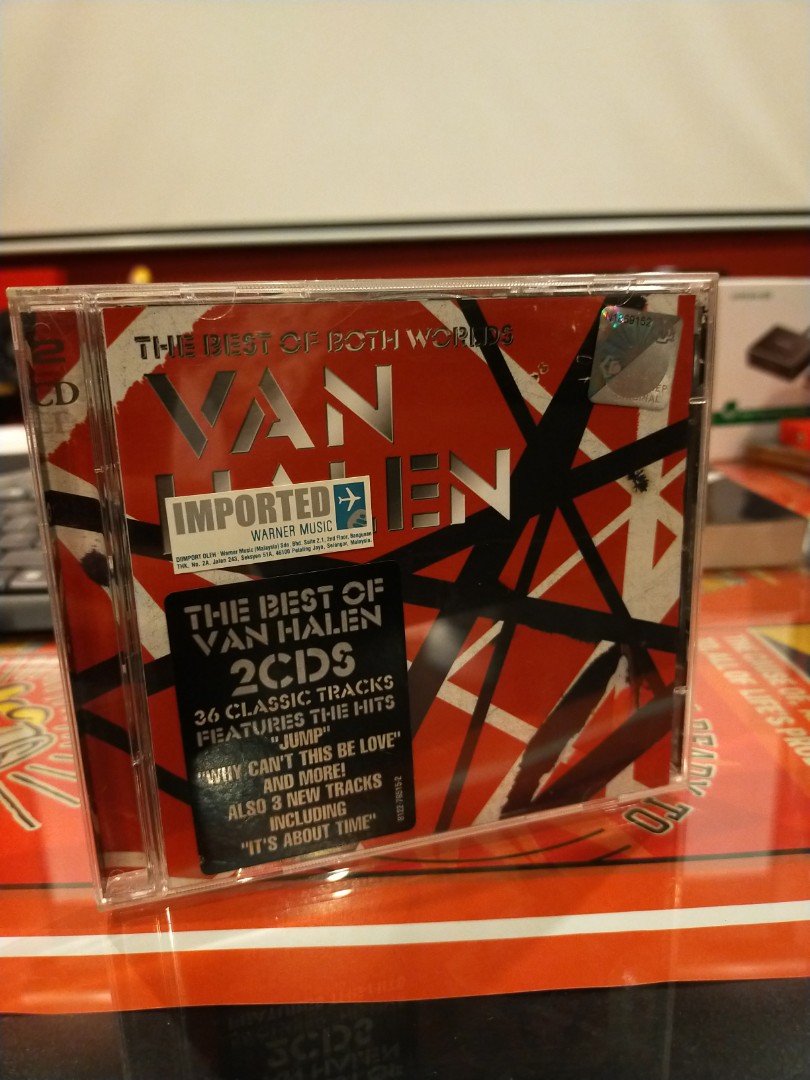 The Best Of Both Worlds Van Halen 2cd Music Media Cd S Dvd S Other Media On Carousell