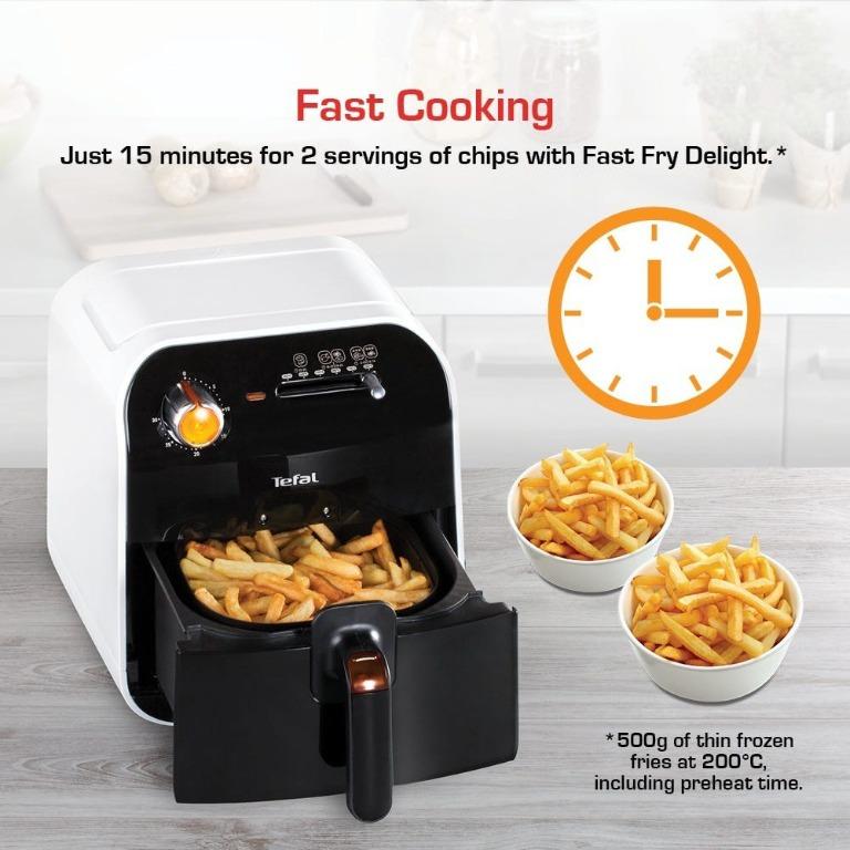 thumbnail Tefal 0.8kg Fry Delight Hot Air Fryer TEFFX1000, TV & Home
