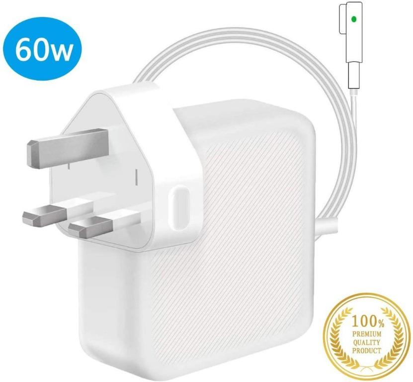 Compatible with MacBook Pro Charger,60w Magsafe L-tip Power Adapter Charger Replacement for MacBook Pro 11-inch 13-inch Before 2012