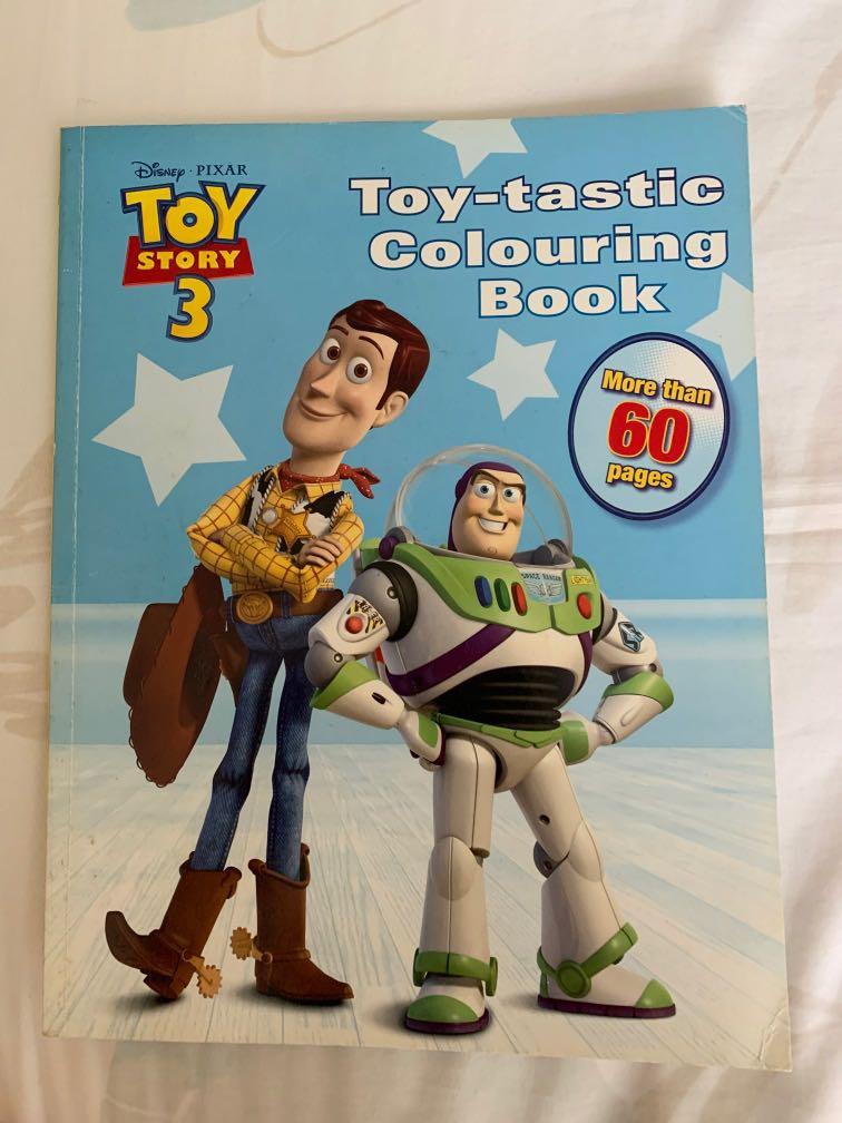 Toy Story Colouring book, Hobbies & Toys, Books & Magazines, Children's ...