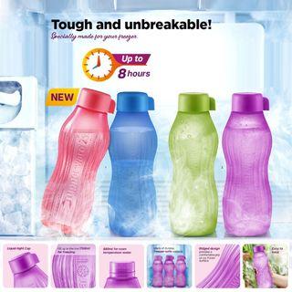 Authentic Tupperware 880ml XtremAqua Eco Water Bottle Normal Cap ★ Freezer ★ BPA Free ★ Local Seller