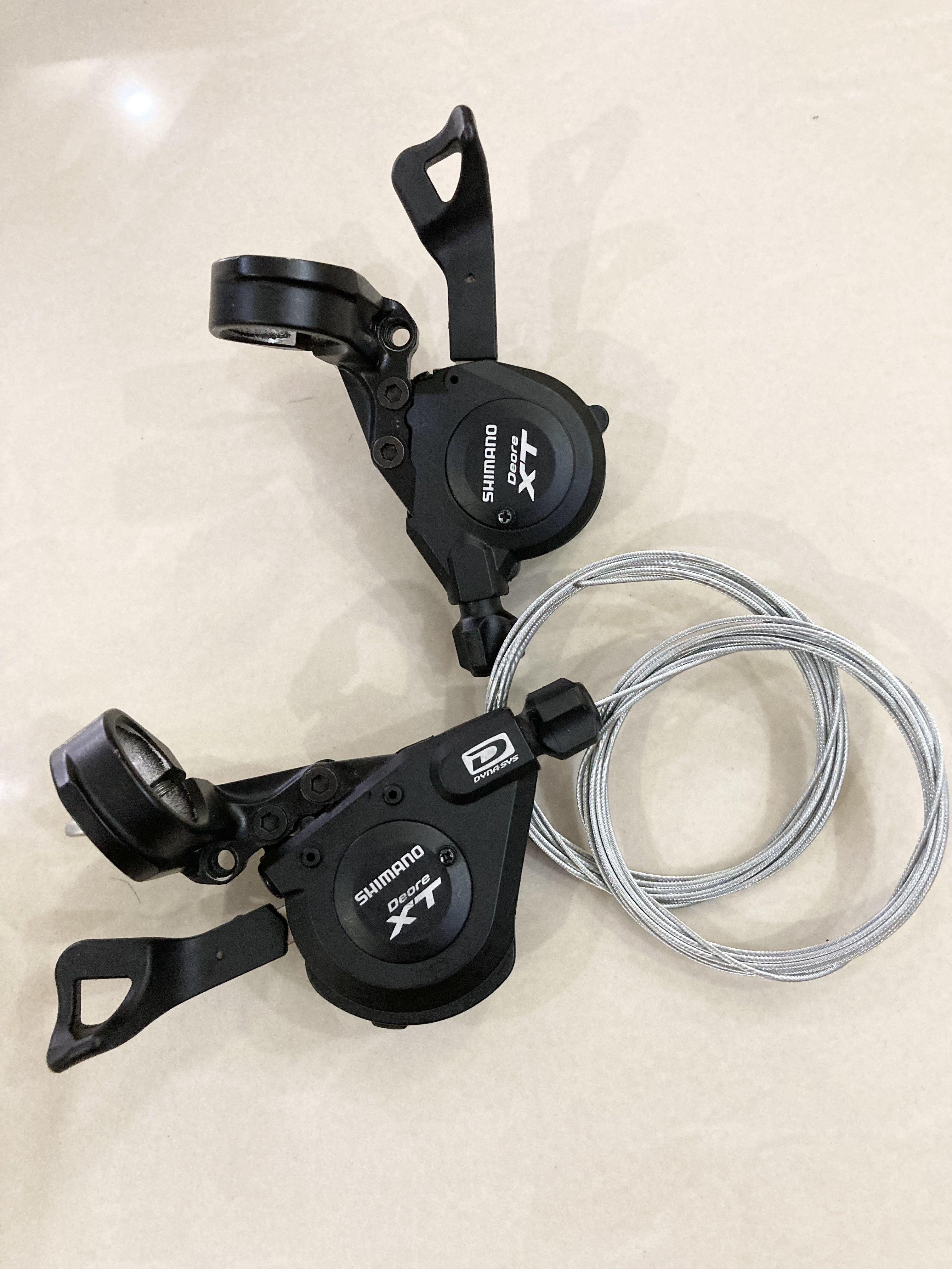 Used Shimano Deore XT M770 Shifters 3 X 10 Speed Japan H