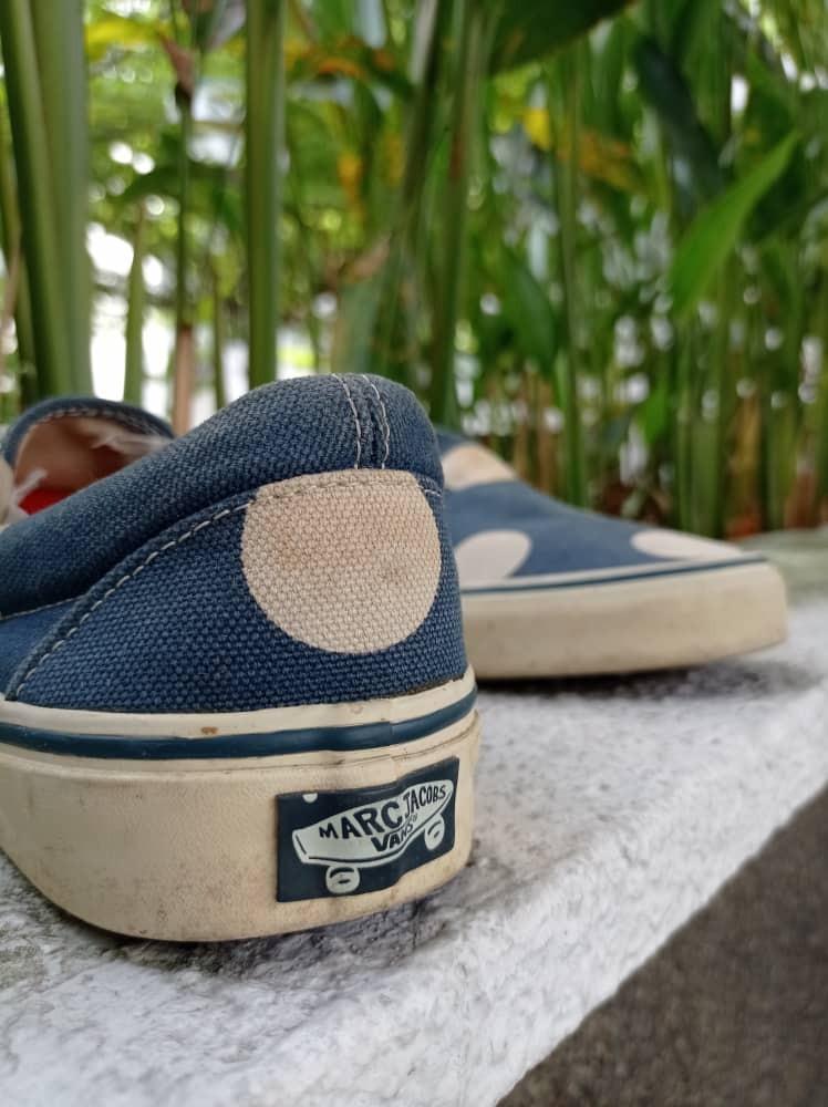 Vans marc deals jacobs slip on