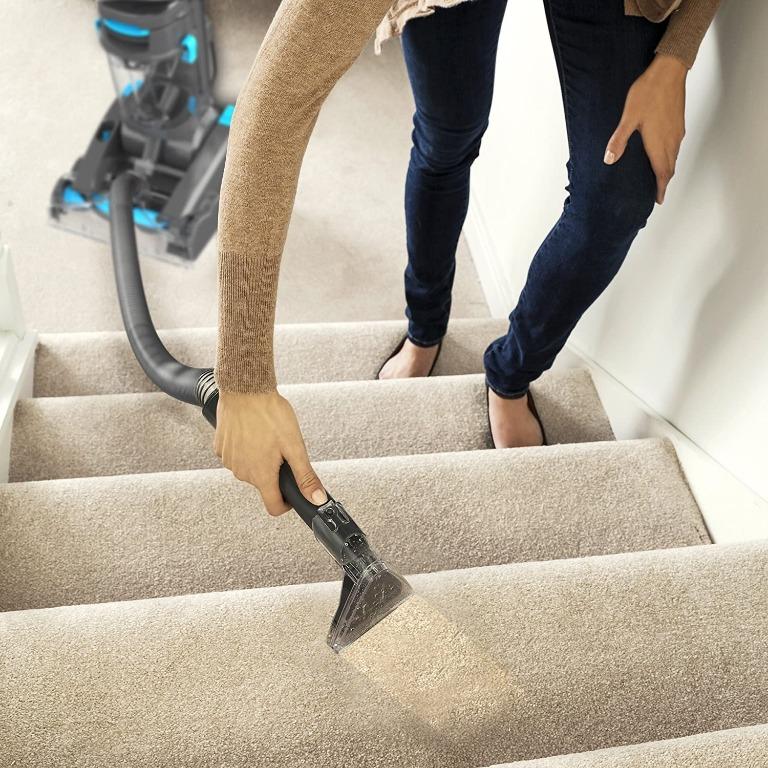 vax ecr2v1p dual power pet advance carpet cleaner plastic 800 w 4 2 liters grey blue furniture home living cleaning homecare supplies cleaning tools supplies on carousell