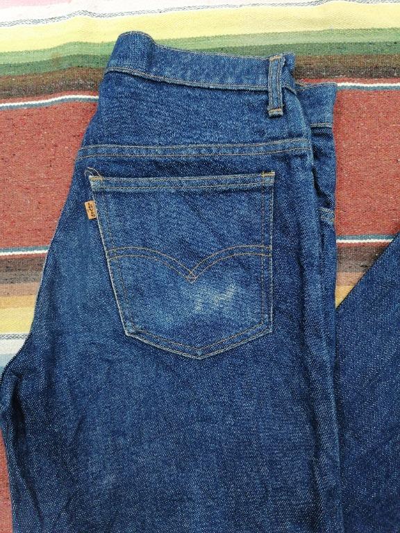 Vintage orange 2025 tab levis