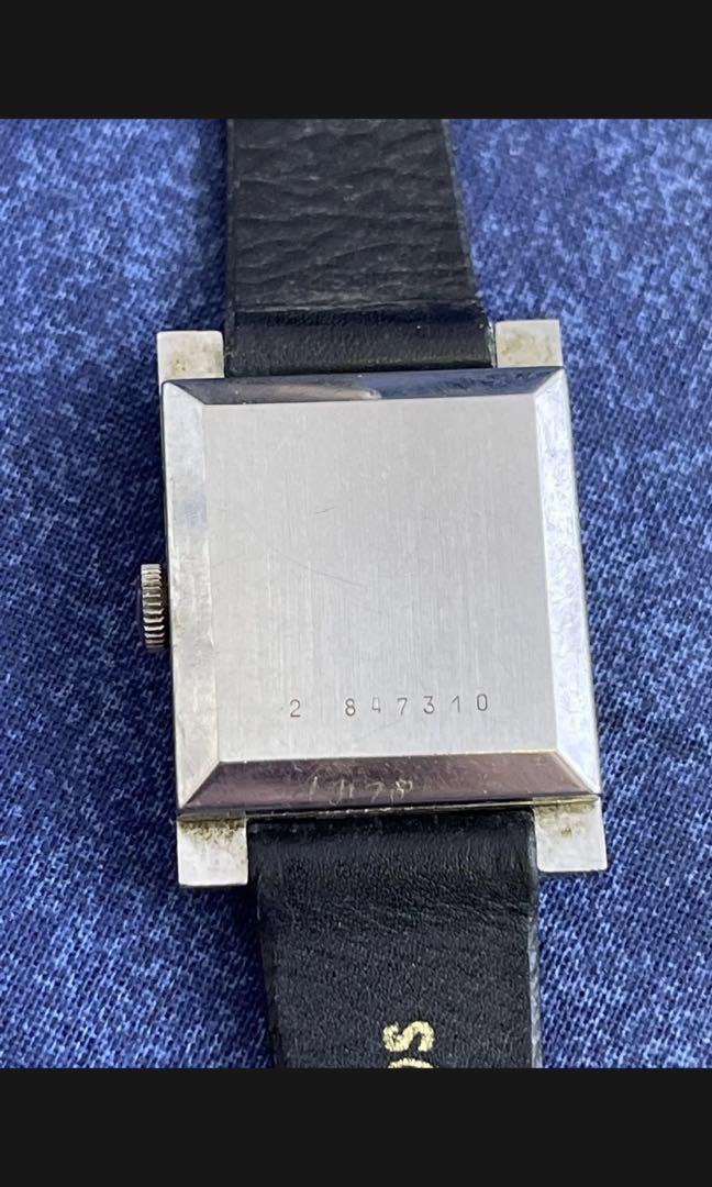 Vintage Bulova Accutron Square Tank 21mm Women s Fashion Watches Accessories Watches on Carousell