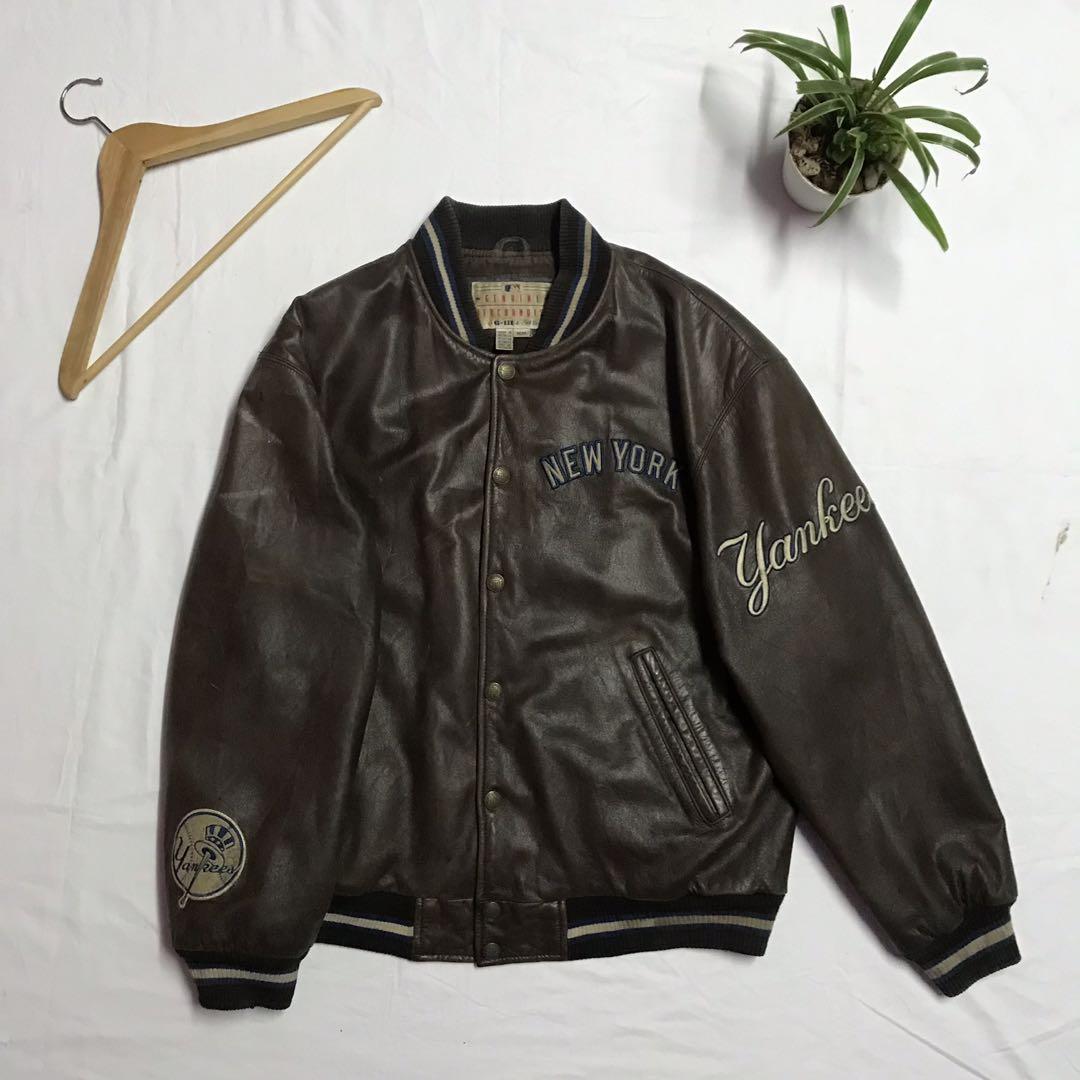 knicks leather jacket