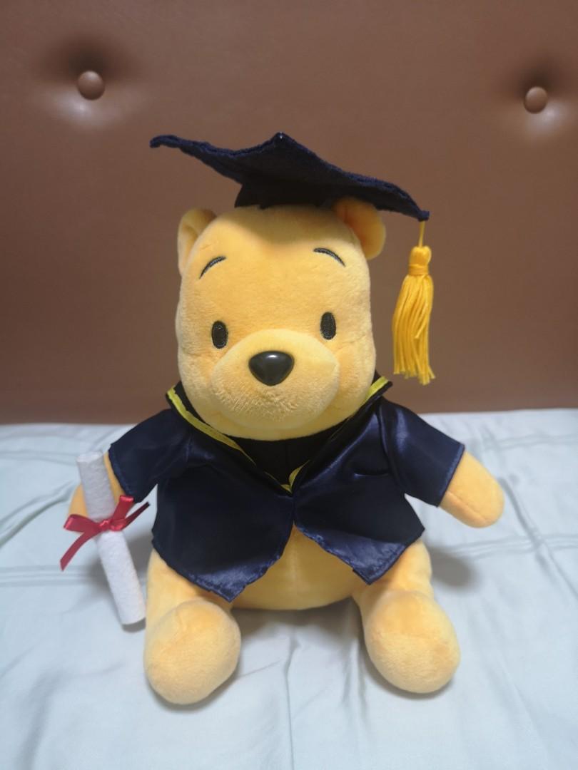 Winnie the Pooh Graduation Bear, Hobbies & Toys, Toys & Games on Carousell