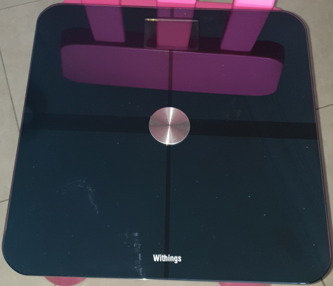 Withings Wifi Body Scale Wbs01 Health And Nutrition Health Monitors And Weighing Scales On Carousell 0543