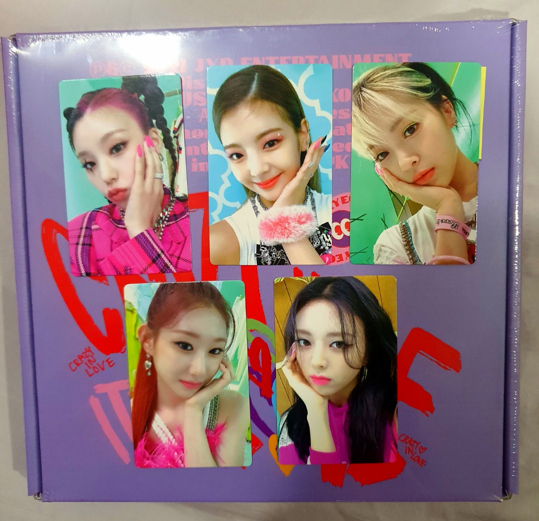 ITZY Crazy in Love Shopee リュジン トレカ-