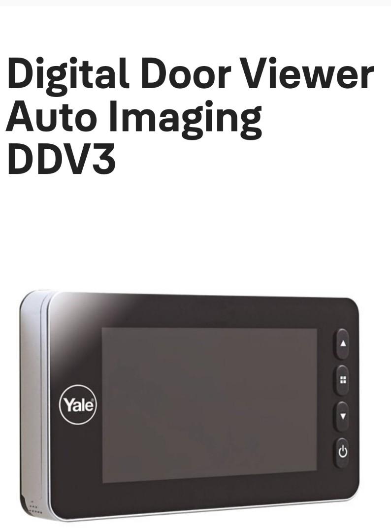 YALE Digital Door Viewer DDV3, Furniture & Home Living, Security