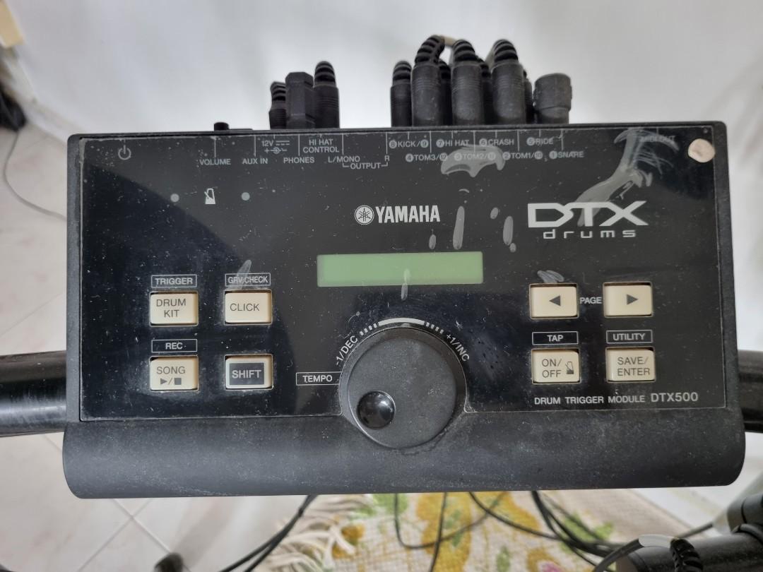 Yamaha DTX 500 Electronic Drum kit, Hobbies & Toys, Music & Media