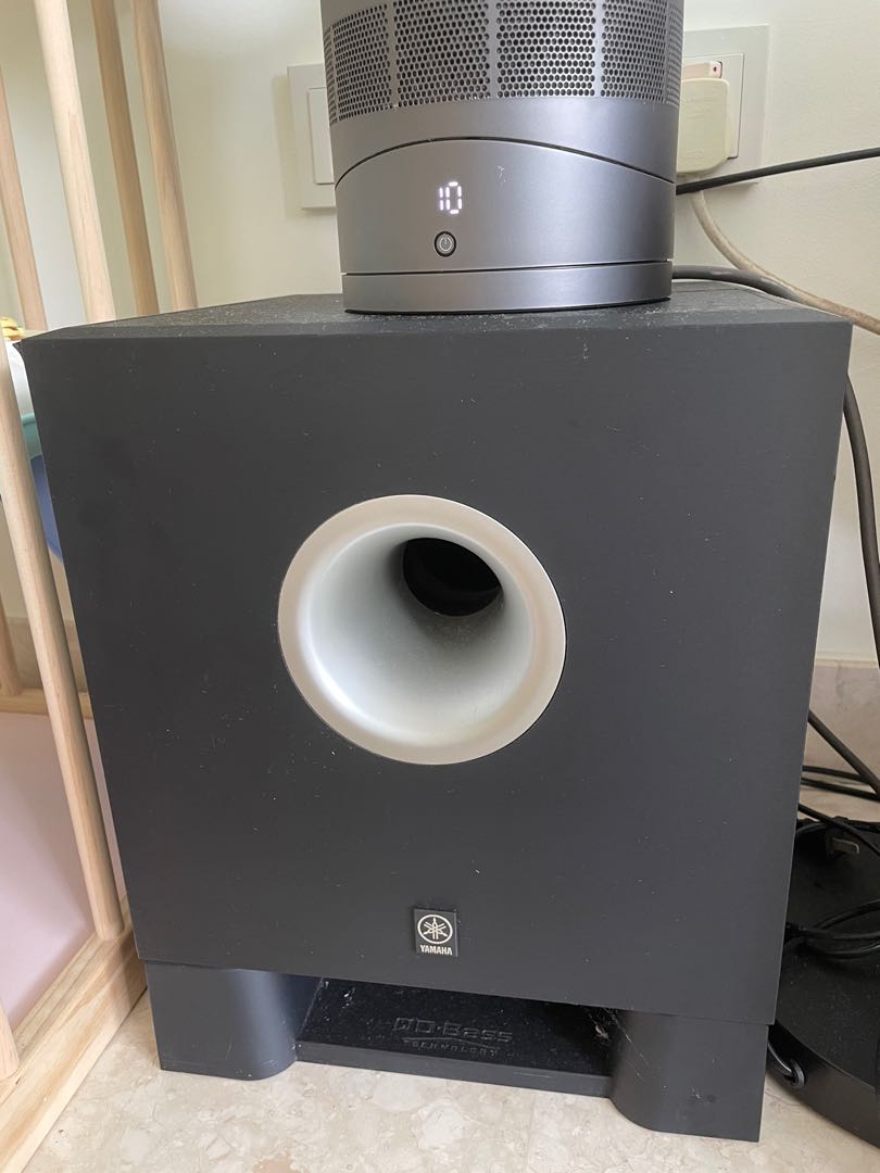 Yamaha Subwoofer YST-SW011, TV & Home Appliances, TV & Entertainment ...