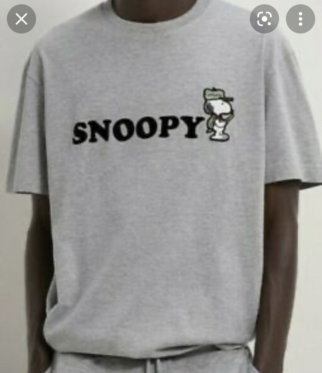 Zara Snoopy shirt, Men's Fashion, Tops & Sets, Tshirts & Polo Shirts on Carousell