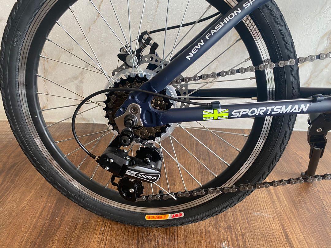 Sportsman folding new arrivals bike