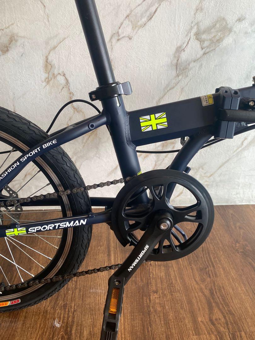 Sportsman shop folding bike