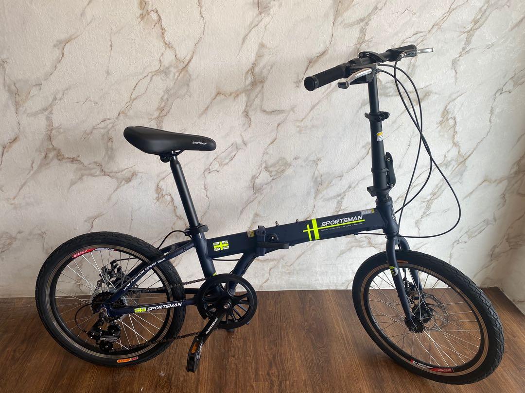 Sportsman folding new arrivals bike