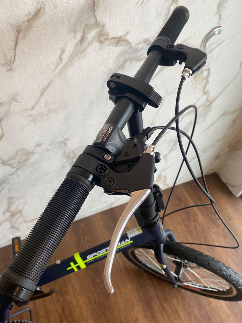20 foldable sportsman UK bicycle foldie folding bicycle Sports