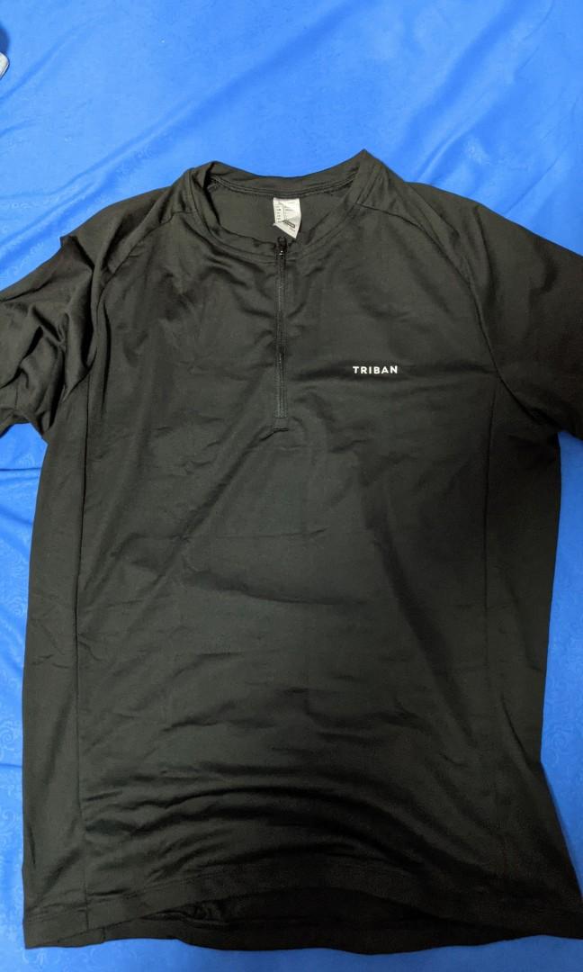 2 set Triban Black Cycling Jersey 