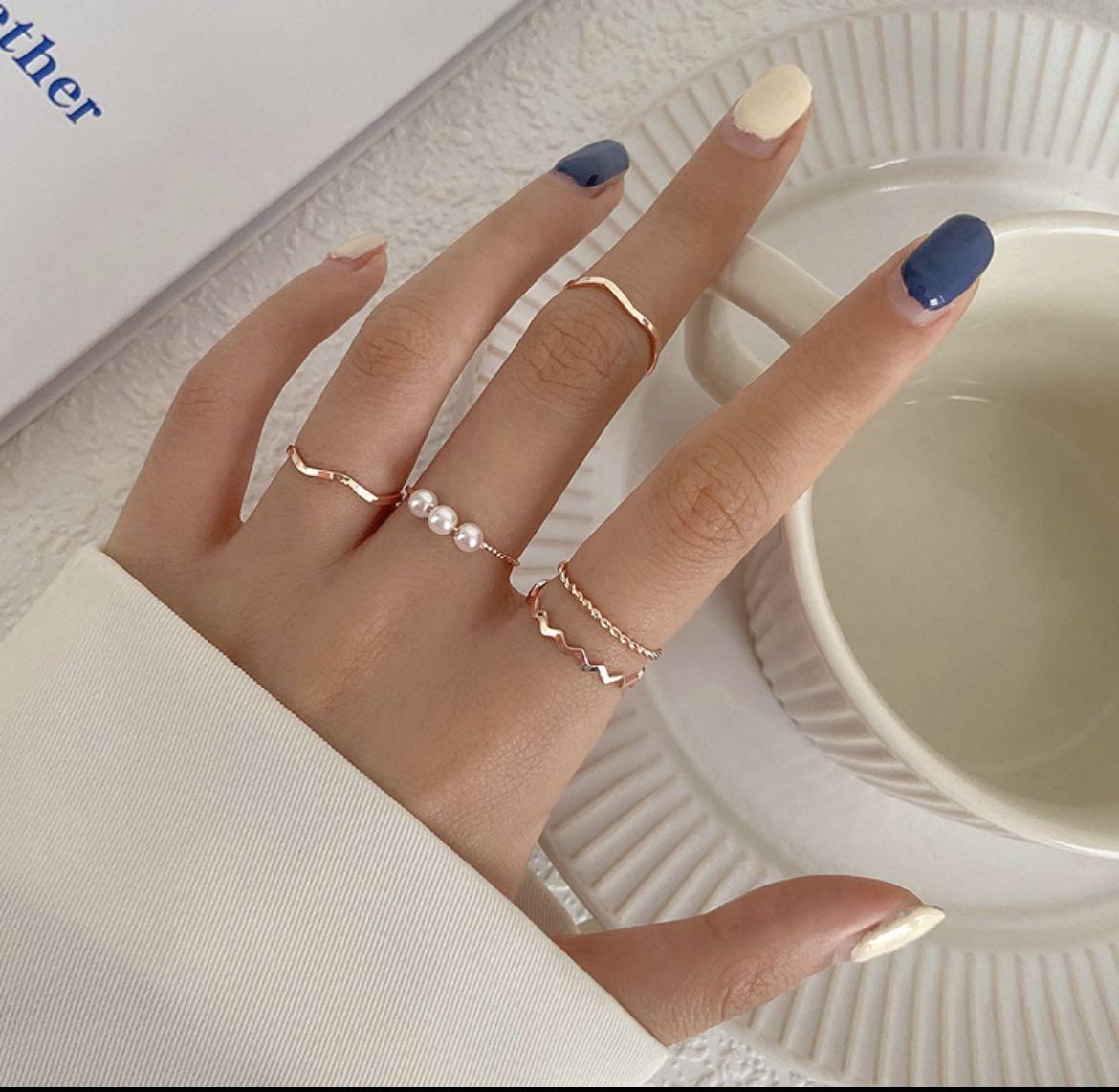 Cute korean clearance couple rings