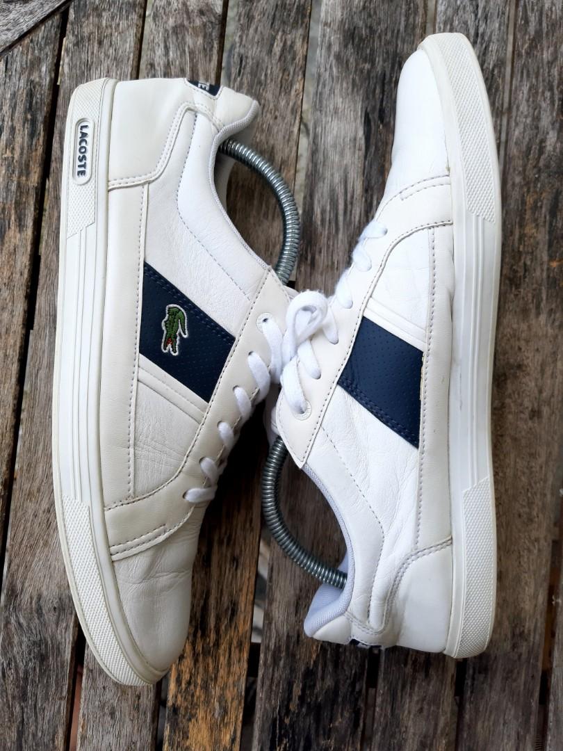 9UK LACOSTE EUROPA LCR3 Men s Fashion Footwear Sneakers on