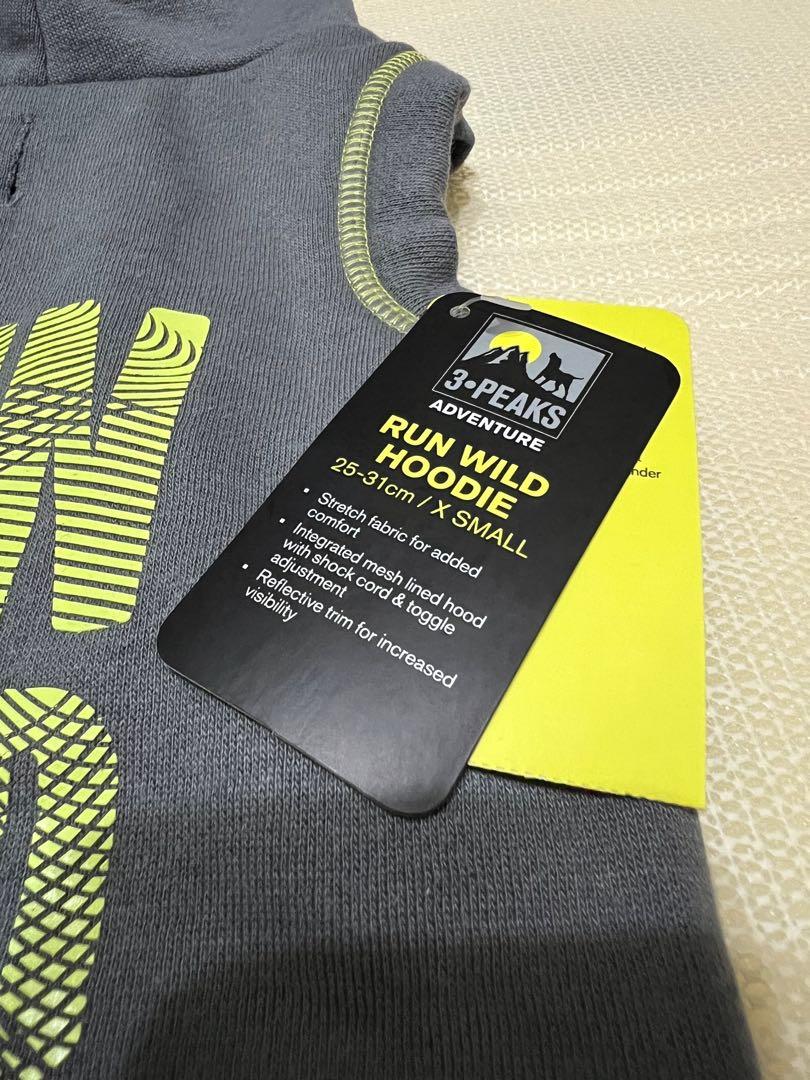 3 PEAKS Dog Hoodie XS
