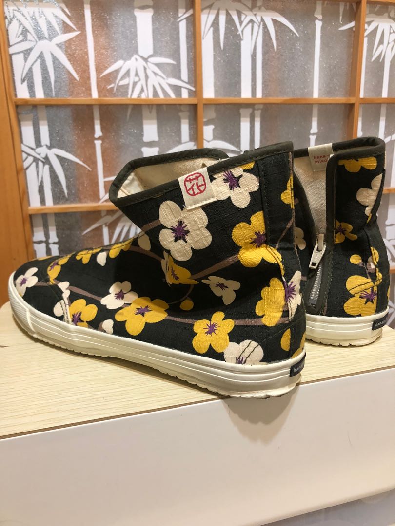 花見小路帆布鞋 她的時尚 鞋子在旋轉拍賣